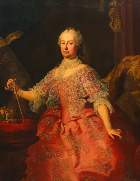 Maria Theresia als Königin von Ungarn av Martin van Meytens