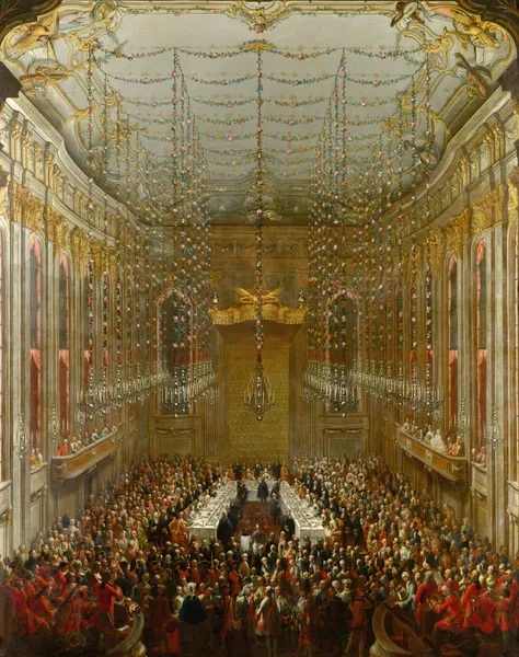 Wedding Supper av Martin van Meytens