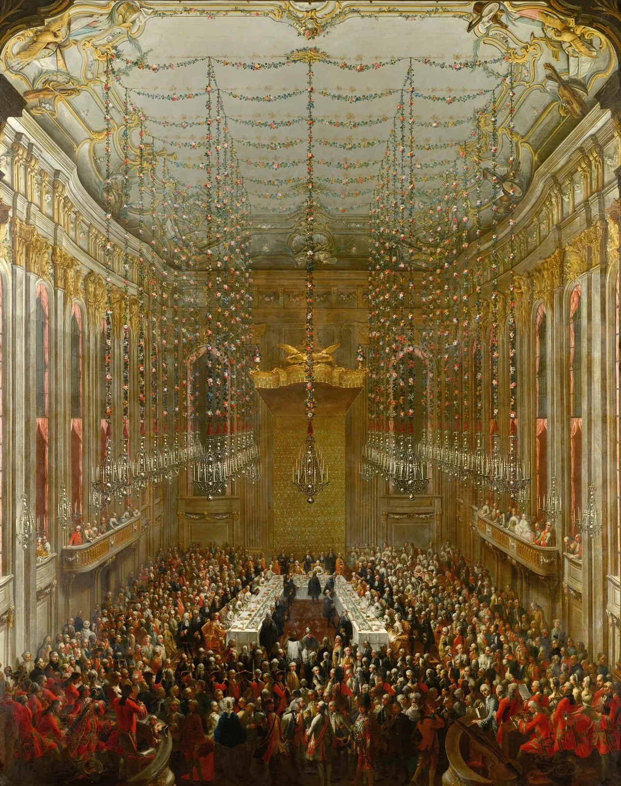 Wedding Supper av Martin van Meytens