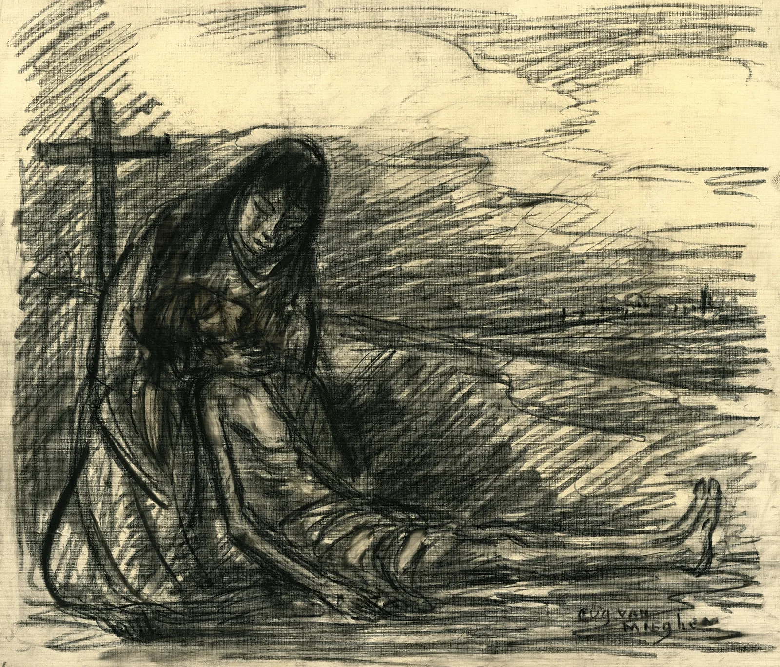 Christus av Eugeen Van Mieghem