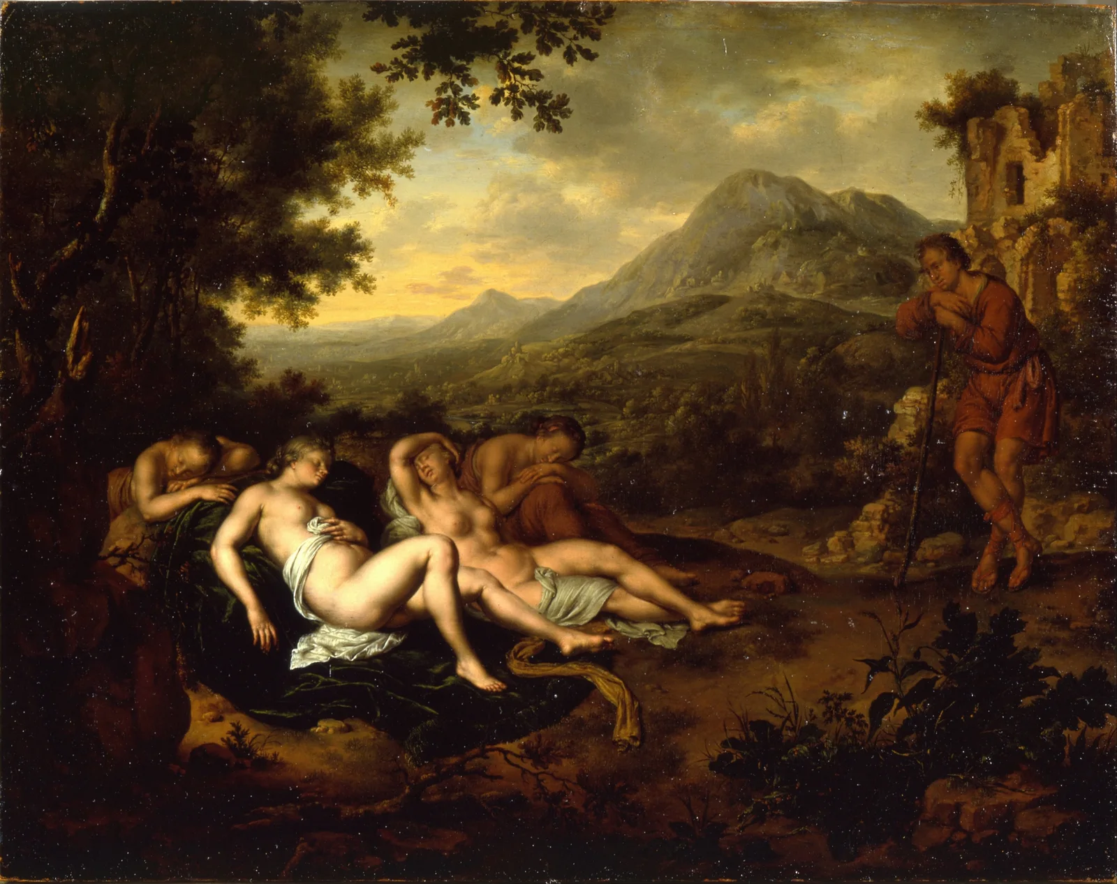 Cimon and Iphigenia av Willem Van Mieris