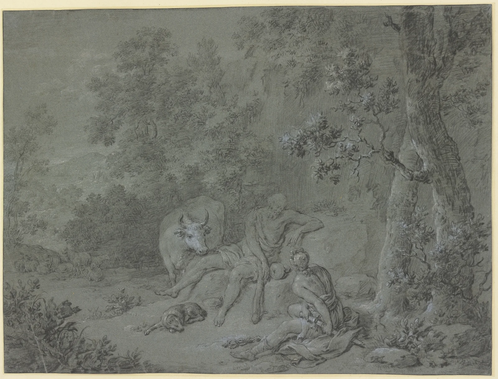 Mercury and Argus av Willem Van Mieris