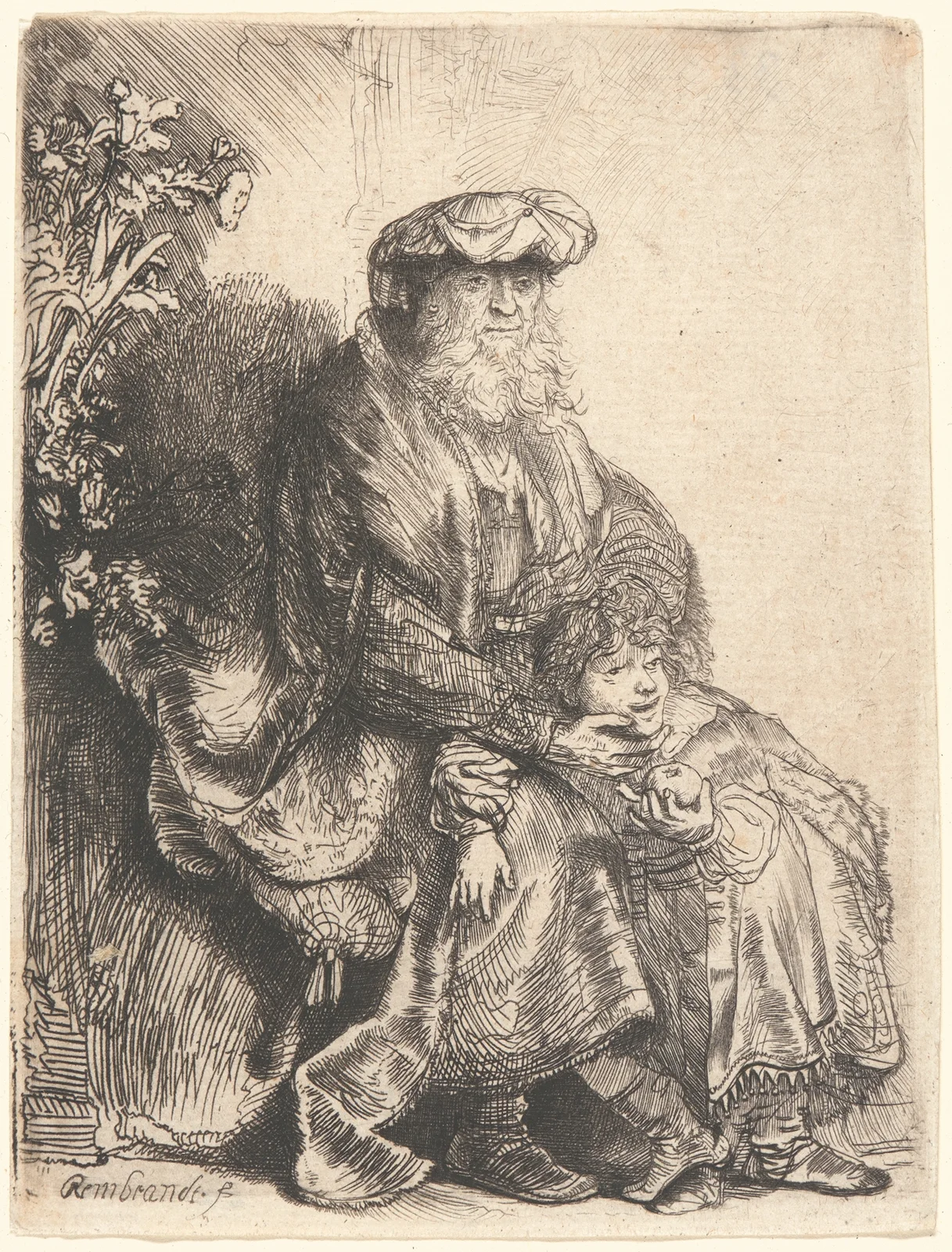 Abraham’s Sacrifice av Rembrandt van Rijn
