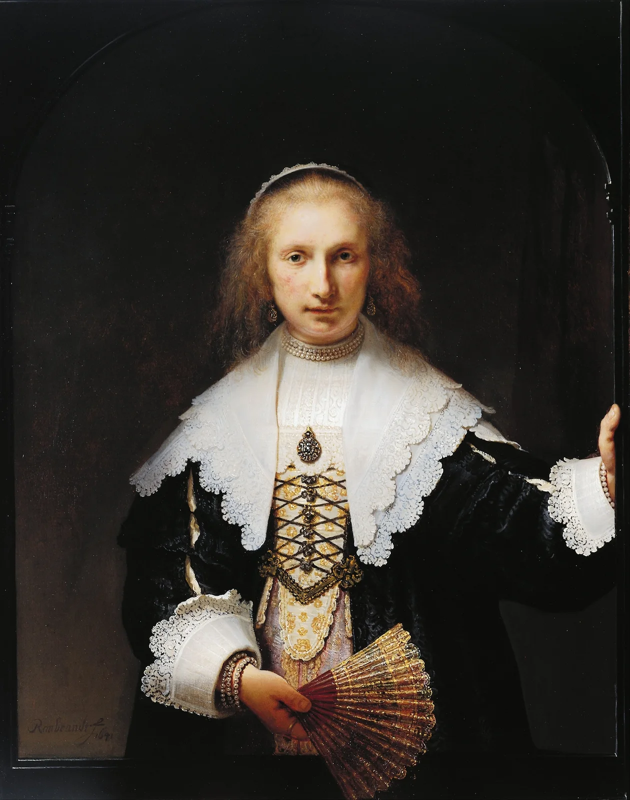 Agatha Bas av Rembrandt van Rijn
