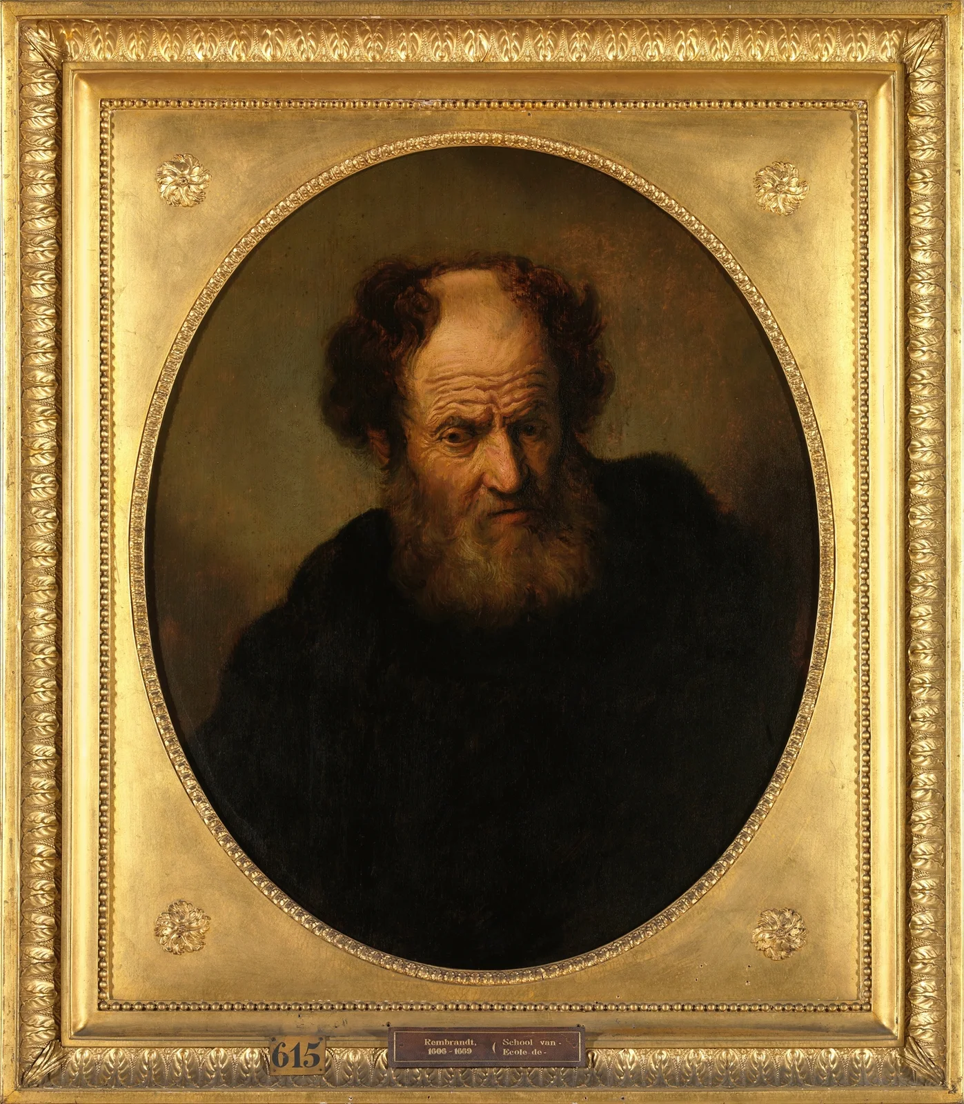 An Old Man av Rembrandt van Rijn