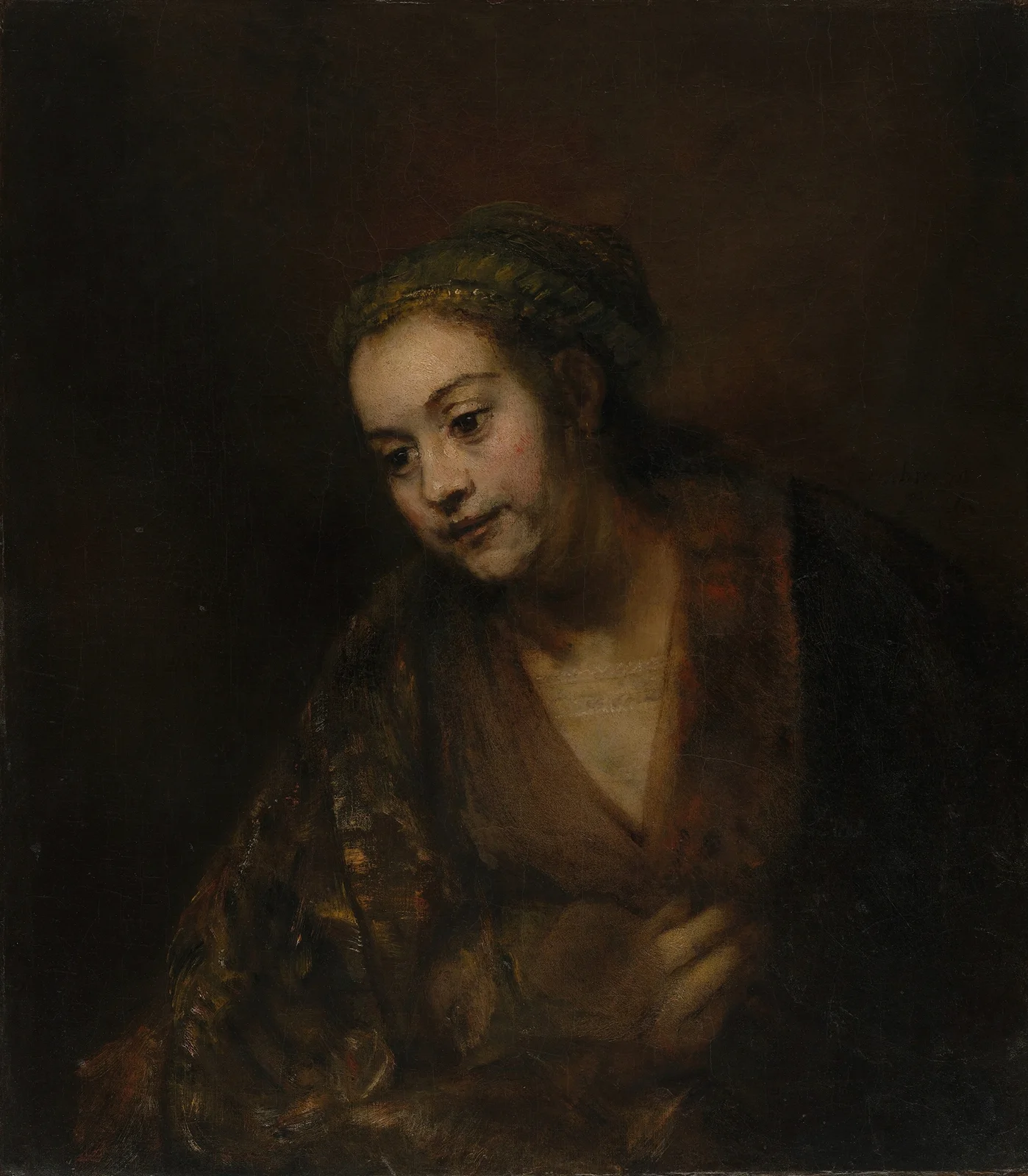 Hendrickje Stoffels (1626–1663) av Rembrandt van Rijn
