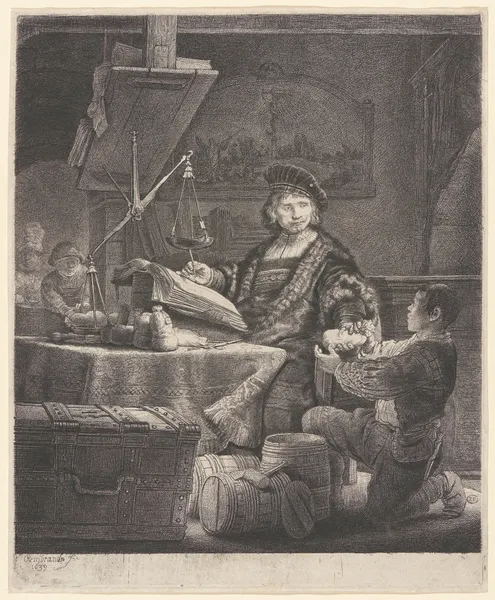 Jan Uytenbogaert av Rembrandt van Rijn