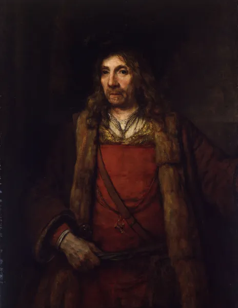 Man in a Fur-lined Coat av Rembrandt van Rijn