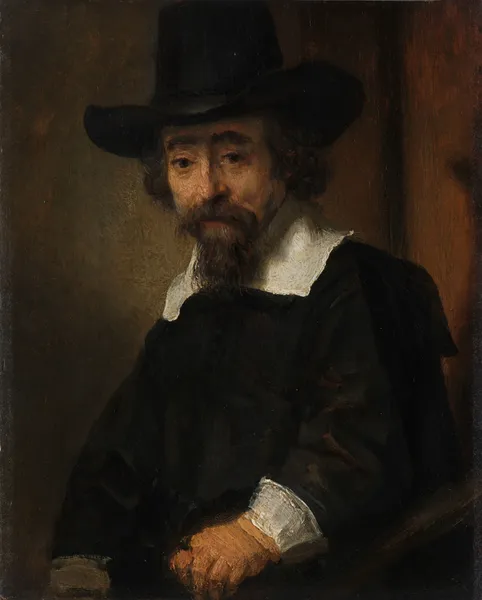 Portrait of Ephraim Bueno av Rembrandt van Rijn