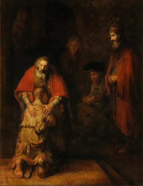 Return of the Prodigal Son av Rembrandt van Rijn