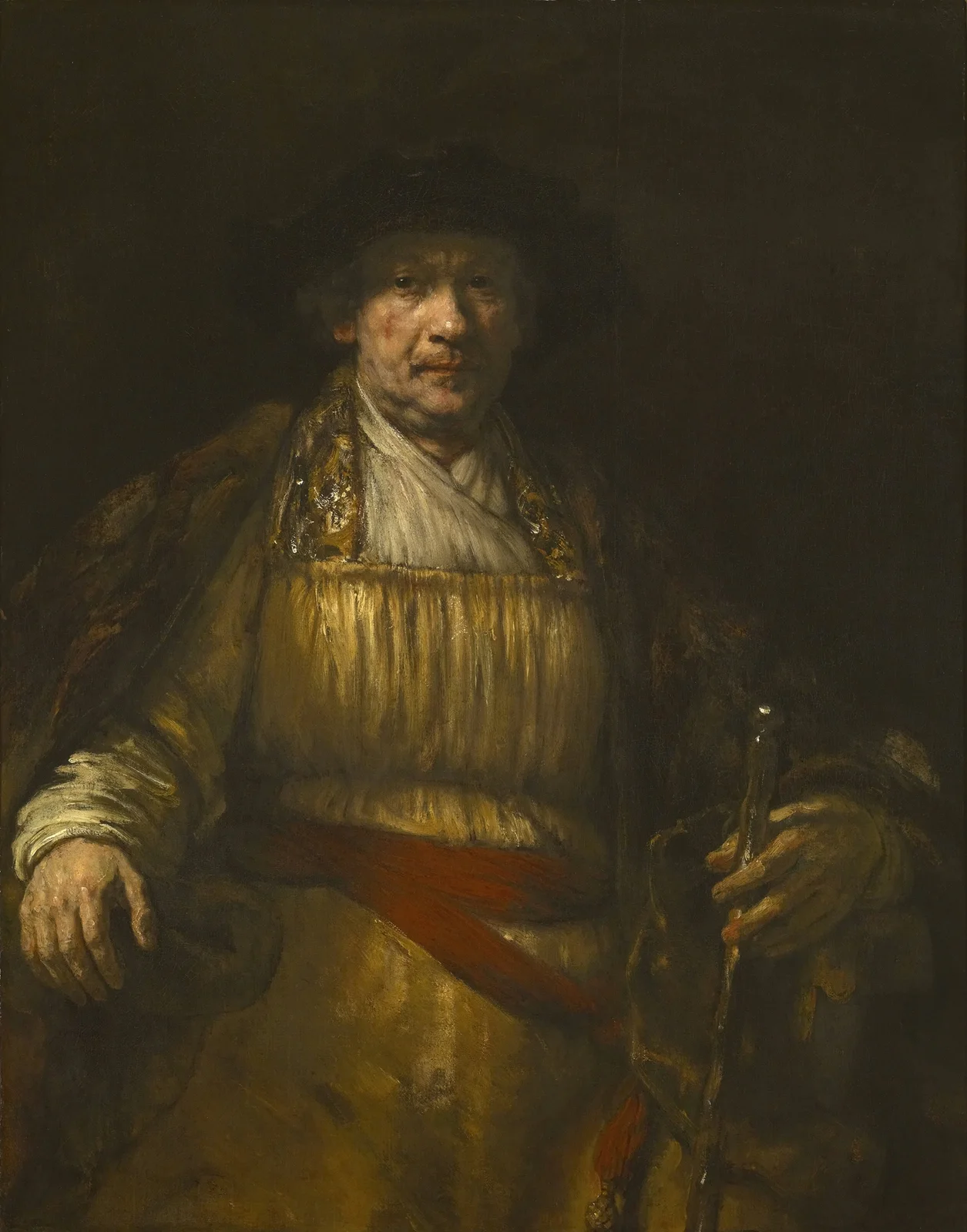 Self-portrait av Rembrandt van Rijn