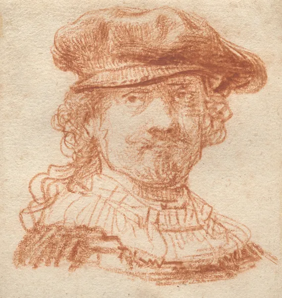 Self-Portrait, 1637 av Rembrandt van Rijn