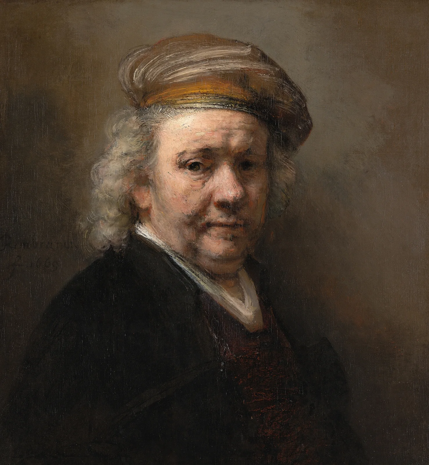 Self-Portrait av Rembrandt van Rijn