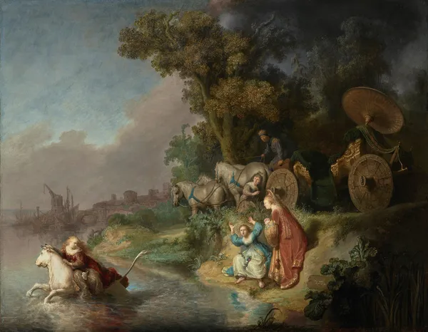 The Abduction of Europa av Rembrandt van Rijn