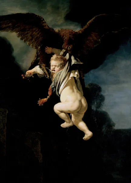 The Abduction of Ganymede av Rembrandt van Rijn