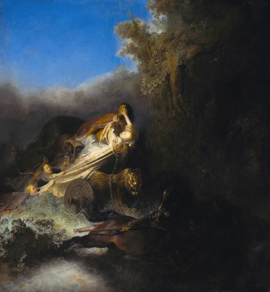 The Abduction of Proserpina av Rembrandt van Rijn