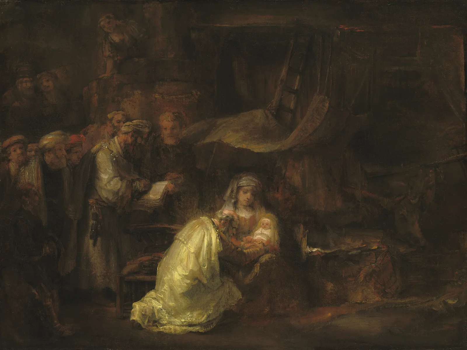 The Circumcision av Rembrandt van Rijn