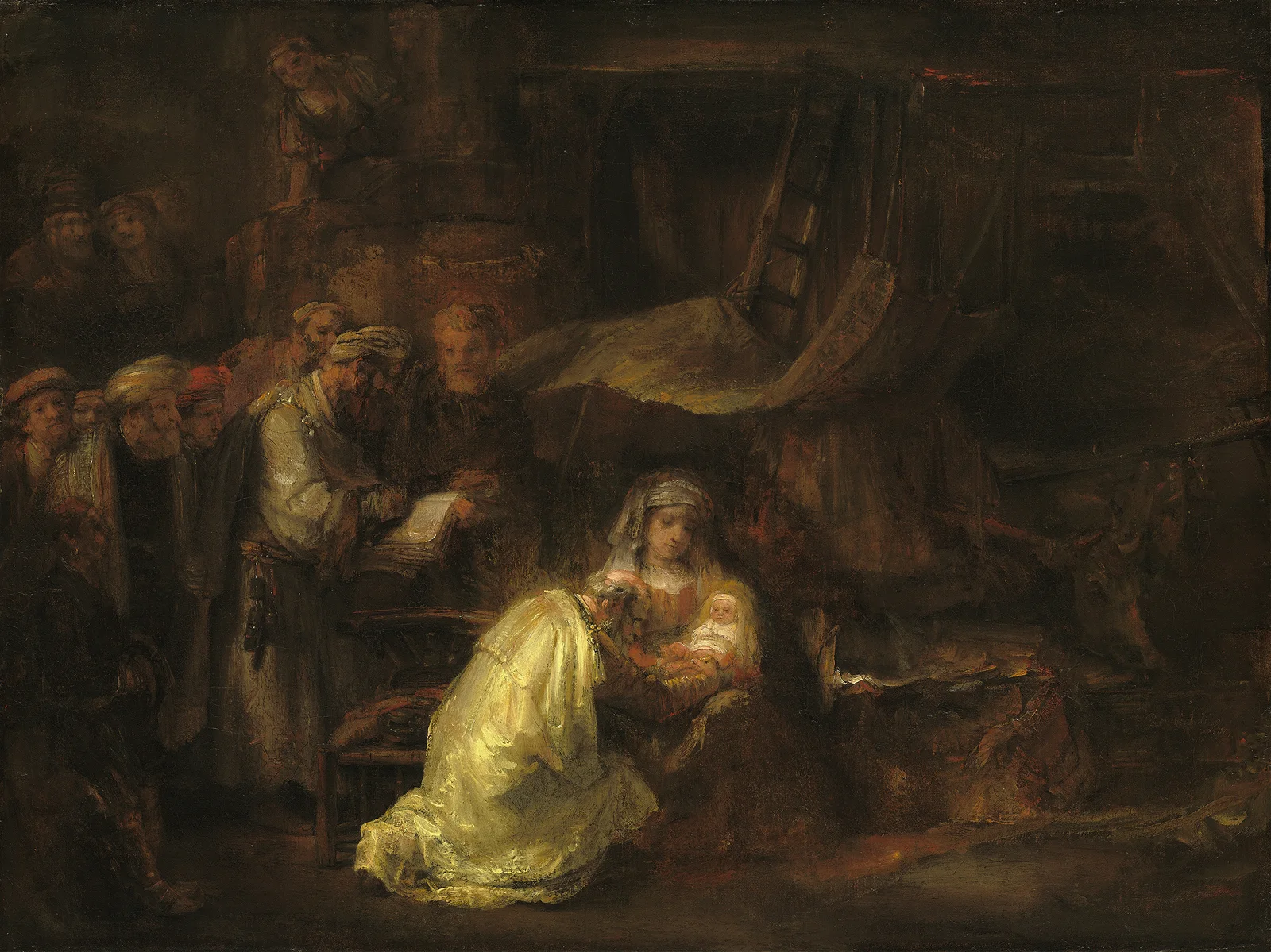The Circumcision av Rembrandt van Rijn