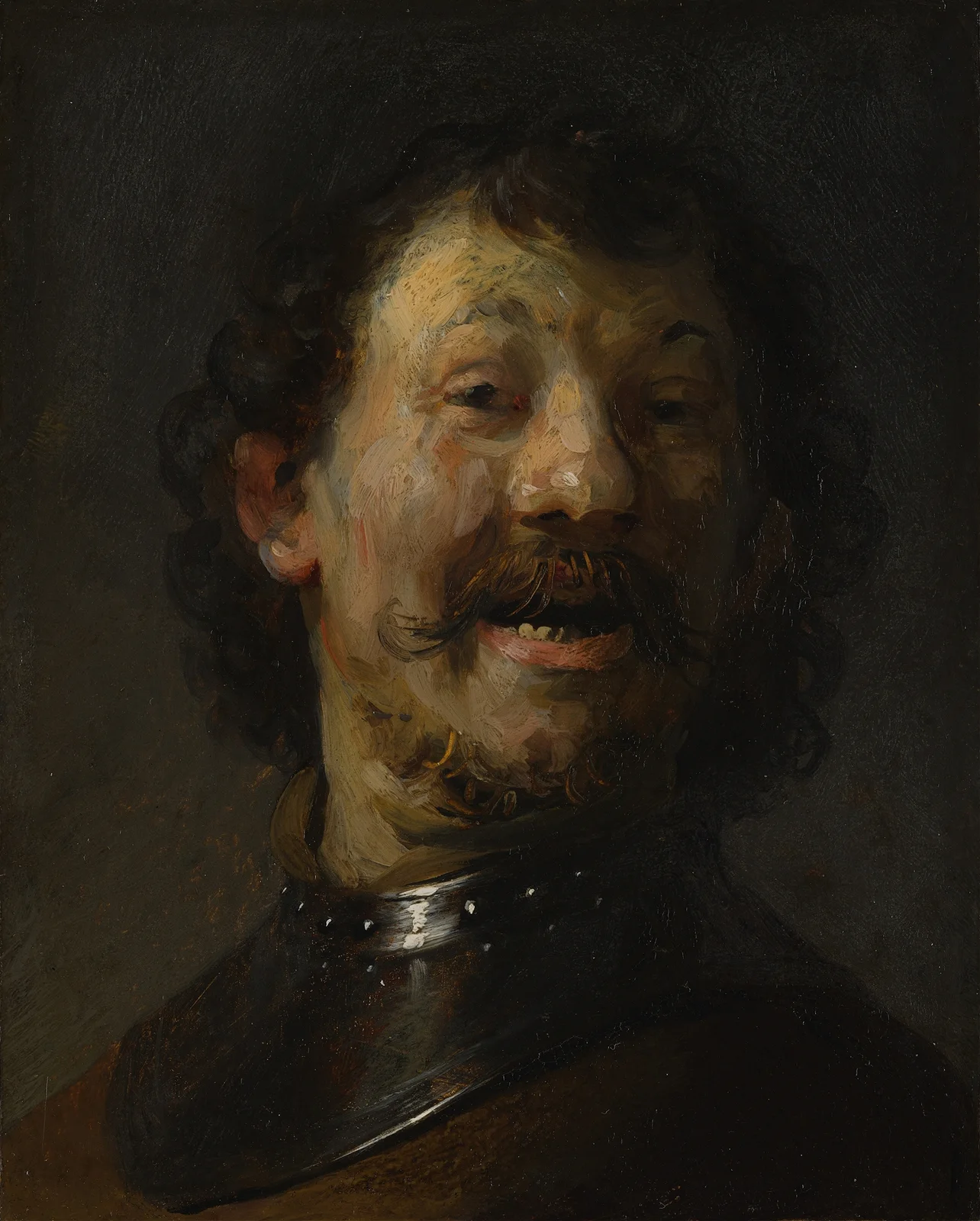 The Laughing Man av Rembrandt van Rijn