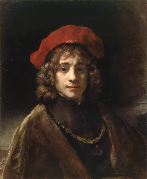 Titus, the Artist’s Son, 1657 av Rembrandt van Rijn