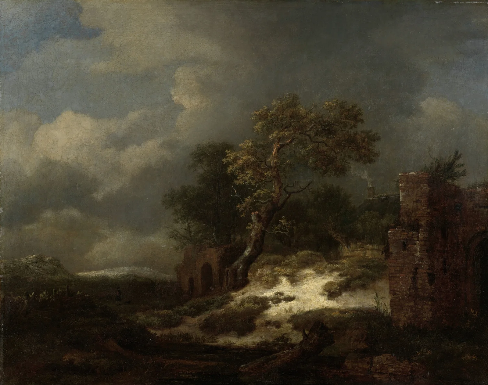 Landscape with Ruins av Jacob van Ruisdael