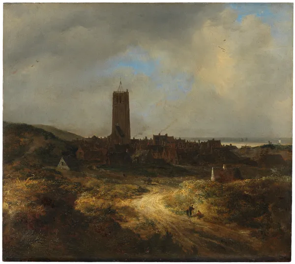 View of Egmond aan Zee av Jacob van Ruisdael