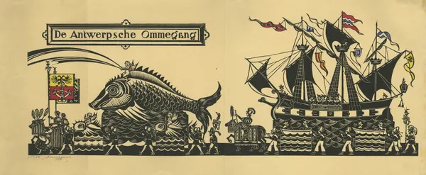 De Antwerpse Ommegang av Henri Van Straten