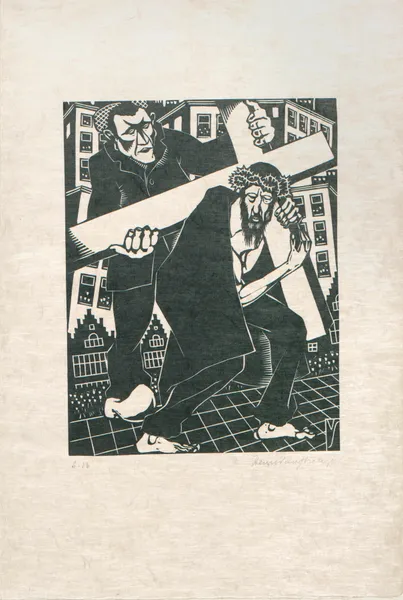 De Kruisweg Pl.3 av Henri Van Straten