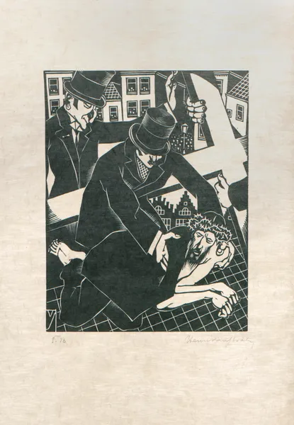 De Kruisweg Pl.5 av Henri Van Straten