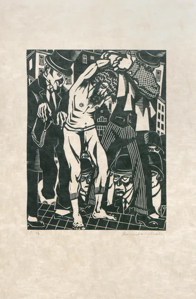 De Kruisweg Pl.8 av Henri Van Straten