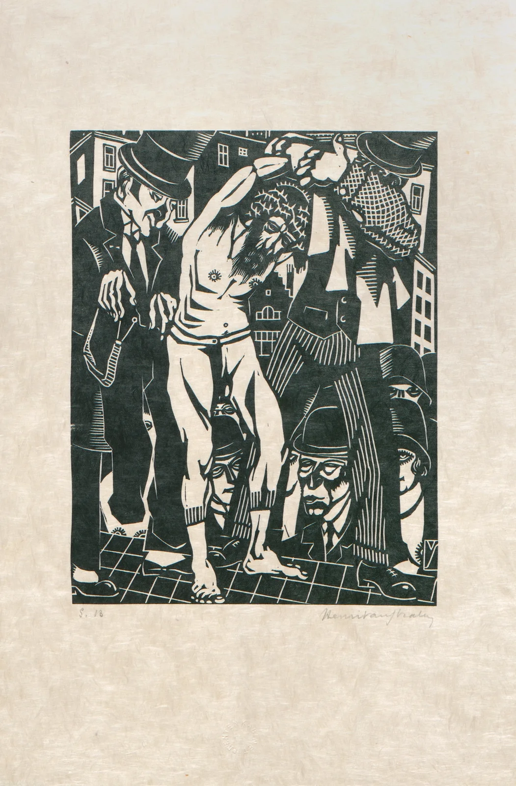 De Kruisweg Pl.8 av Henri Van Straten