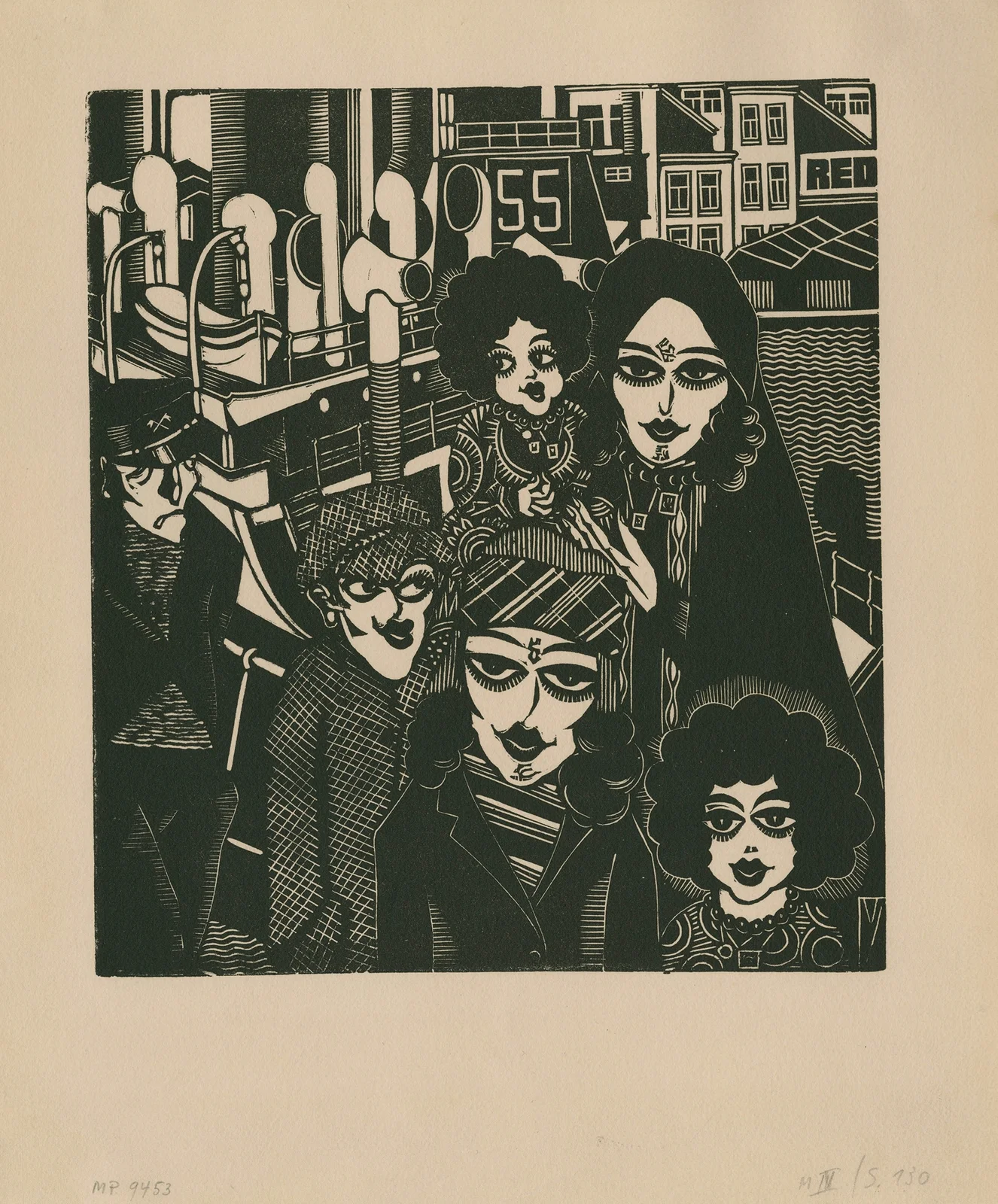 De landverhuizers av Henri Van Straten