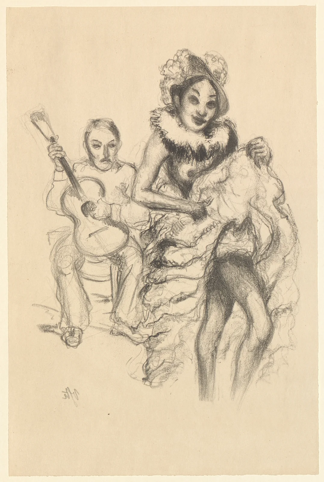Exotische danseres av Henri Van Straten
