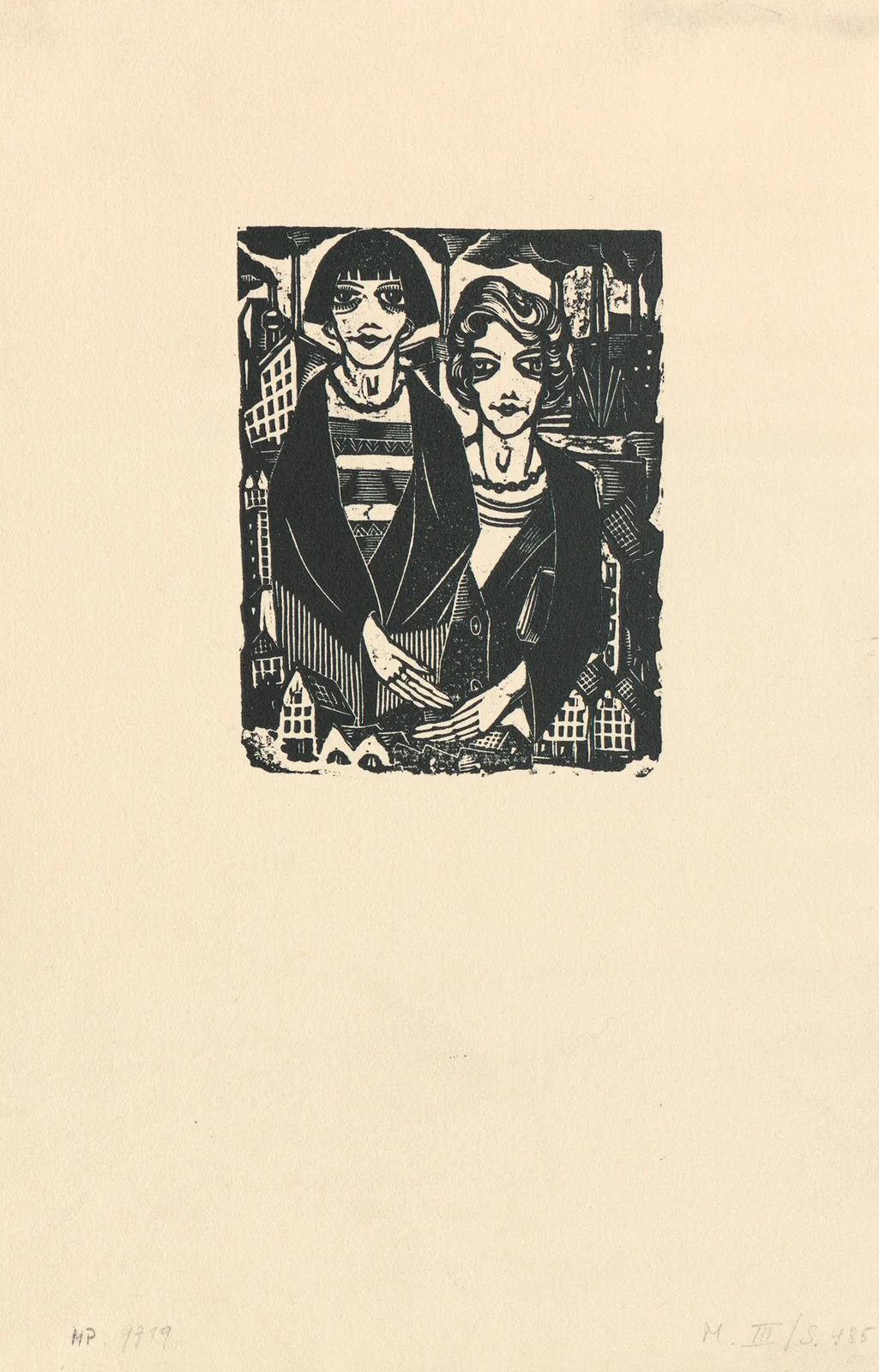 Fabrieksmeisjes av Henri Van Straten
