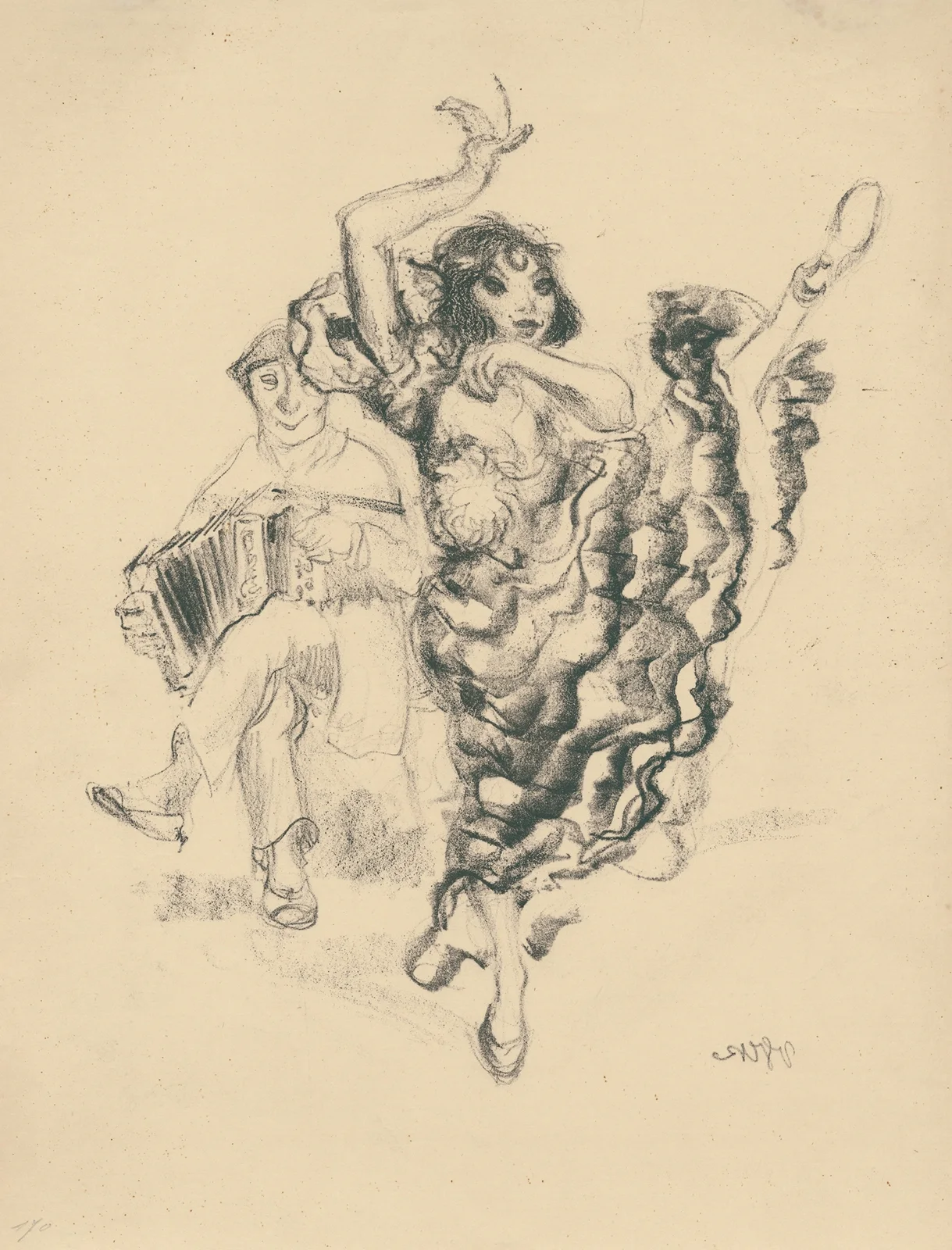 La Perla (20th century) av Henri Van Straten