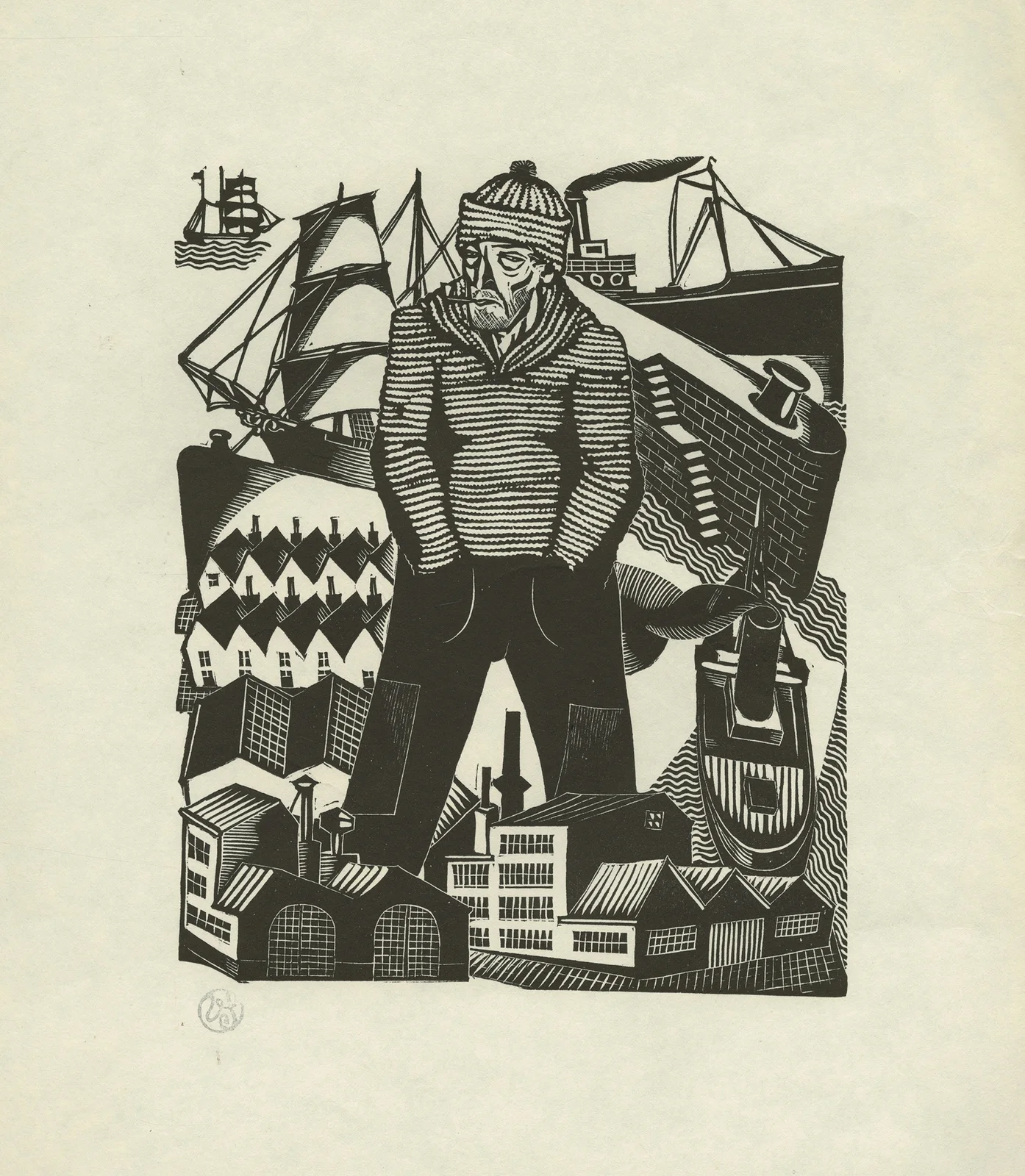 Matroos (20th century) av Henri Van Straten