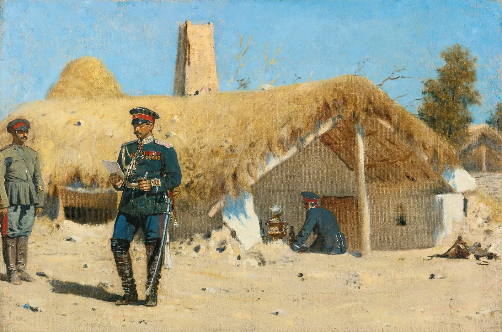 The Adjutant av Vasily Vereshchagin