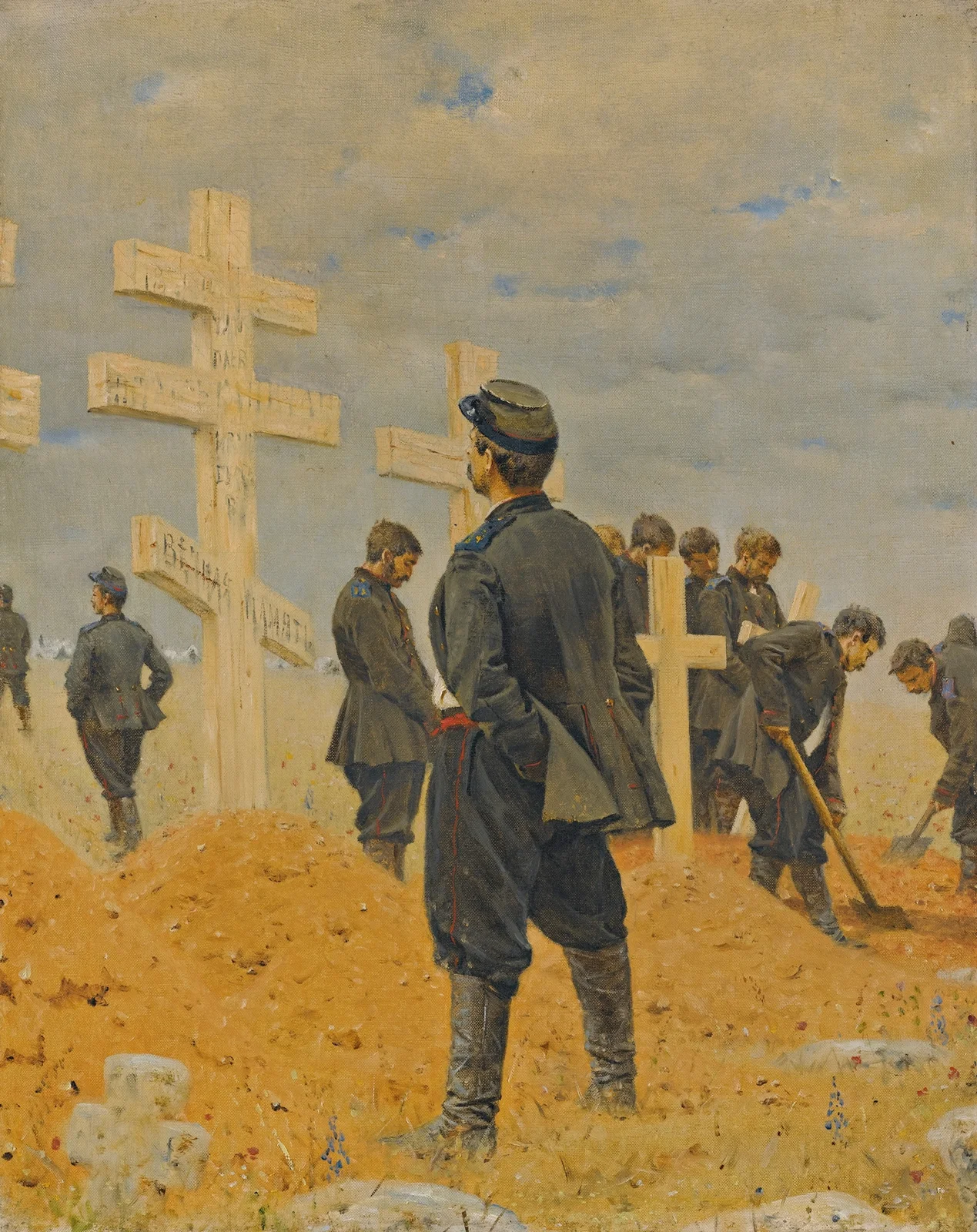 The Fallen Heroes av Vasily Vereshchagin