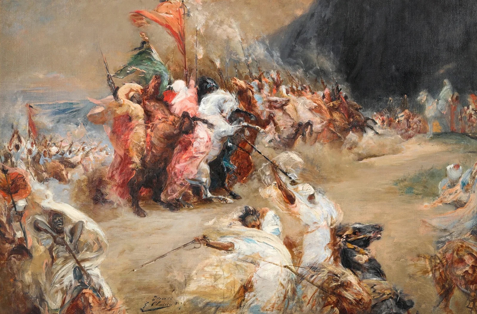 Fantasia av Georges Jules Victor Clairin
