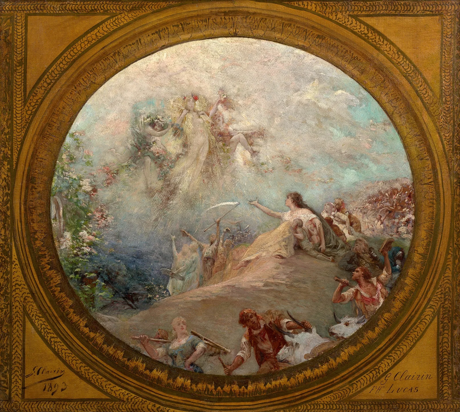 L’Eté av Georges Jules Victor Clairin