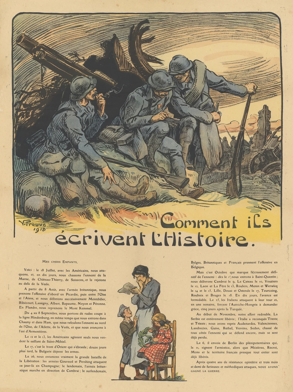 Comment ils écrivent l’Histoire av Victor Prouvé