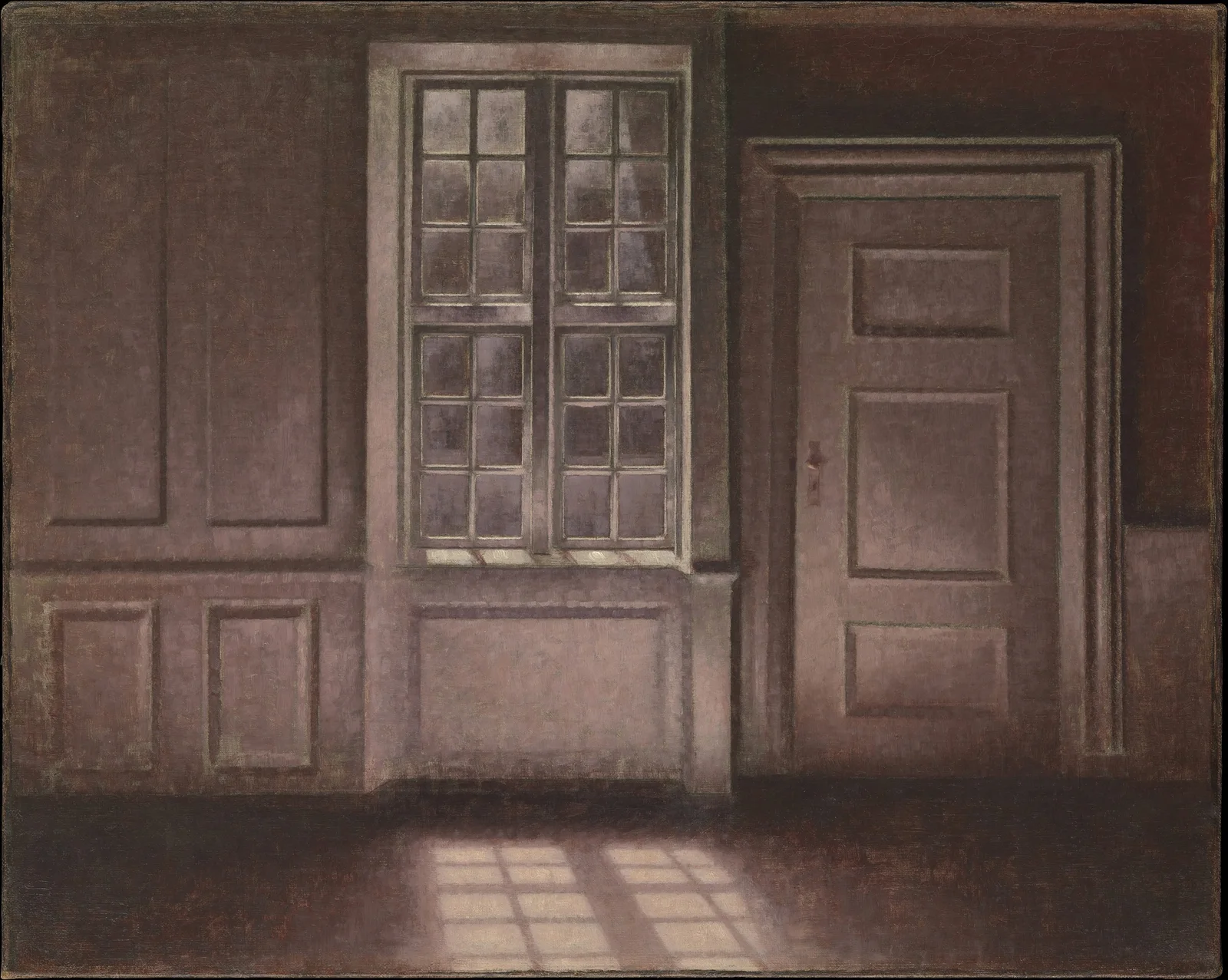 Moonlight, Strandgade 30 av Vilhelm Hammershøi