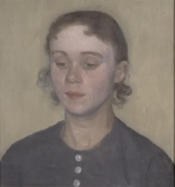 The Artist’s Wife, Ida Hammershøi, née Ilsted av Vilhelm Hammershøi
