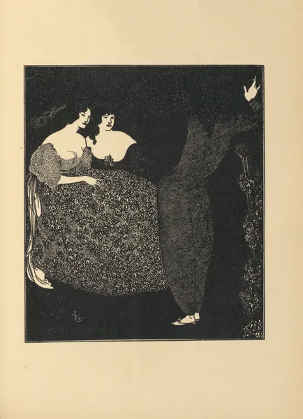 A Repetition of Tristan Und Isolde. From ‘The Savoy’ No.8 av Aubrey Vincent Beardsley