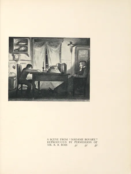 A Scene From ‘Madame Bovary’ – nr 1 av Aubrey Vincent Beardsley