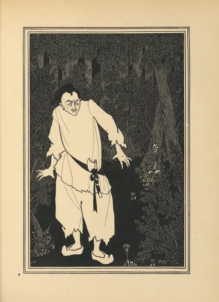 Ali Baba In The Wood – nr 1 av Aubrey Vincent Beardsley