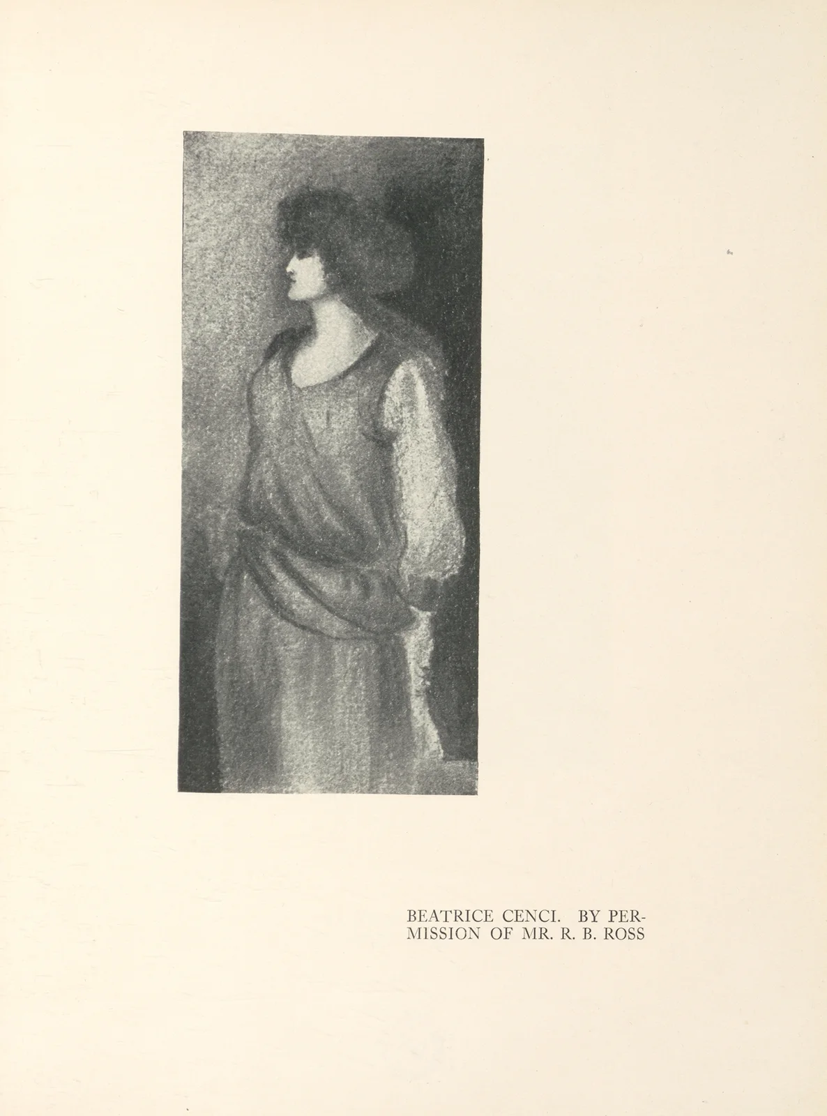 Beatrice Cenci av Aubrey Vincent Beardsley