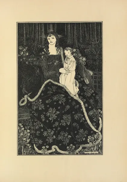 Christmas Card Issued with No. 1 of ‘The Savoy’ av Aubrey Vincent Beardsley