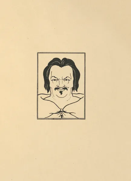 Cover Design (Side). From Balzac’s ‘La Comédie Humaine’ – nr 1 av Aubrey Vincent Beardsley