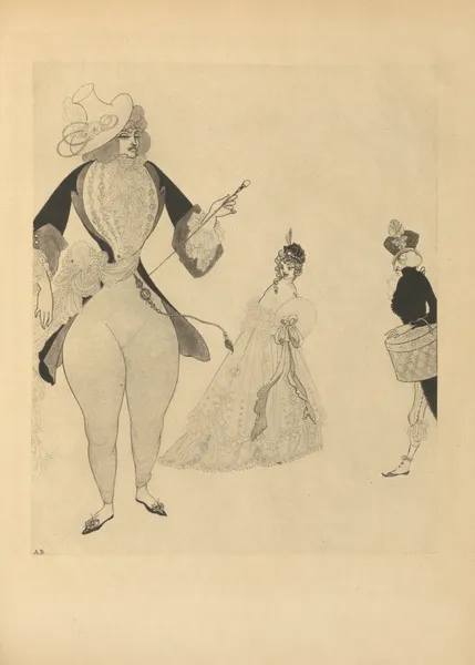D’albert In Search of Ideals. From ‘Mademoiselle De Maupin’ av Aubrey Vincent Beardsley